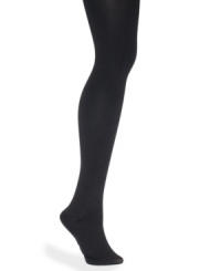 Get a leg up on cool weather accessorizing with these ultra-black opaque essentials from Hanes, featuring a toe pocket that completely envelops the toe as a tight or neatly lays flat as a legging. Control top panty creates the appearance of a sleek silhouette under slim skirts and chic dresses. Get a leg up on cool weather accessorizing with these ultra-black opaque essentials from Hanes, featuring a toe pocket that completely envelops the toe as a tight or neatly lays flat as a legging. Control top panty creates the appearance of a sleek silhouette under slim skirts and chic dresses.