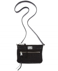 A luxuriously functional look you'll use every single day. This go-anywhere crossbody from Calvin Klein is ideal for any occasion- from strolling around the town to a night out with the girls. The perfect city-chic style. A luxuriously functional look you'll use every single day. This go-anywhere crossbody from Calvin Klein is ideal for any occasion- from strolling around the town to a night out with the girls. The perfect city-chic style.