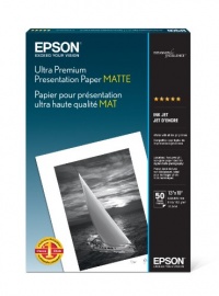 Epson Ultra Premium Presentation Paper MATTE (13x19 Inches, 50 Sheets) (S041339) Epson Ultra Premium Presentation Paper MATTE (13x19 Inches, 50 Sheets) (S041339)