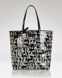 kate spade new york's ever-practical tote is dressed up in bold graphic stripes that might inspire a long jaunt or quick shopping trip. kate spade new york's ever-practical tote is dressed up in bold graphic stripes that might inspire a long jaunt or quick shopping trip.