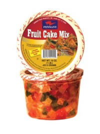 Pennant Fruit Cake Mix, 16 Ounce Tubs (Pack of 4) Pennant Fruit Cake Mix, 16 Ounce Tubs (Pack of 4)