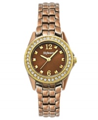 With an intriguing brown bracelet, you'll grab attention with this casual watch from Style&co. With an intriguing brown bracelet, you'll grab attention with this casual watch from Style&co.