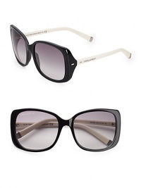 THE LOOKOversized rounded square style Colorblock acetate framesLogo accented temples and end-pieces UVA and UVB protection Signature case includedORIGINMade in Italy THE LOOKOversized rounded square style Colorblock acetate framesLogo accented temples and end-pieces UVA and UVB protection Signature case includedORIGINMade in Italy