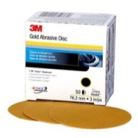 3M 00914 Hookit Gold 3 P320A Grit Disc, (Box of 50) 3M 00914 Hookit Gold 3 P320A Grit Disc, (Box of 50)