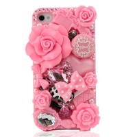 Nova Case 3D Bling Crystal iPhone Case for AT&T Verizon Sprint Apple iPhone 4/4S Pink Fairy Tale Nova Case 3D Bling Crystal iPhone Case for AT&T Verizon Sprint Apple iPhone 4/4S Pink Fairy Tale