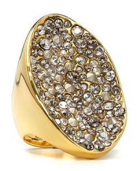 A glittering constellation of Swarovski crystals, set in 18 Kt. gold plate, adds sparkle to your every gesture. By Alexis Bittar. A glittering constellation of Swarovski crystals, set in 18 Kt. gold plate, adds sparkle to your every gesture. By Alexis Bittar.