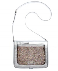 Glam up your gadget with this glittery iPad case from Nine West. Featuring a chic sequin design and perfectly padded interior, the convenient crossbody strap adds on-the-go ease. Glam up your gadget with this glittery iPad case from Nine West. Featuring a chic sequin design and perfectly padded interior, the convenient crossbody strap adds on-the-go ease.