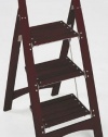 Cosco Rockford 11255MGY1 Wood Step Stool, 3-Step, Mahogany