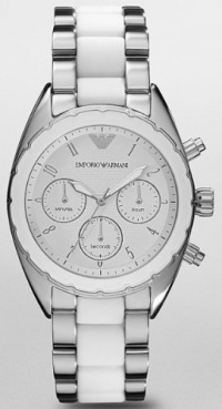 Armani Sportivo Chrono White Dial Women's watch #AR5940 Armani Sportivo Chrono White Dial Women's watch #AR5940