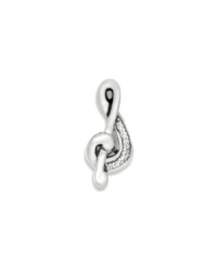 The graceful treble clef in sterling silver with cubic zirconia accents shows you're musically inclined. Donatella is a playful collection of charm bracelets and necklaces that can be personalized to suit your style! Available exclusively at Macy's. The graceful treble clef in sterling silver with cubic zirconia accents shows you're musically inclined. Donatella is a playful collection of charm bracelets and necklaces that can be personalized to suit your style! Available exclusively at Macy's.