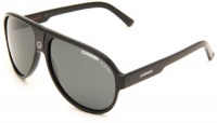 Carrera CA32PS Polarized Aviator Sunglasses,Black Frame/Gray Lens,One Size Carrera CA32PS Polarized Aviator Sunglasses,Black Frame/Gray Lens,One Size