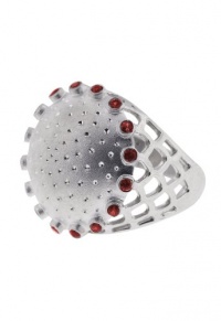 Effy Jewlery Sterling Silver Garnet Ring, .54 TCW Ring size 7 Effy Jewlery Sterling Silver Garnet Ring, .54 TCW Ring size 7