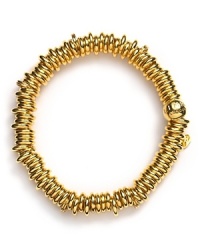 Links of London's signature 18 Kt gold plated bracelet lends contemporary cool to your look. Personalize with Links of London charms. Links of London's signature 18 Kt gold plated bracelet lends contemporary cool to your look. Personalize with Links of London charms.