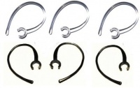 Ear Hook Loop Clip Replacement. Bluetooth Repair Parts One-size-fits-most-6 pc-3-Black Ear Hook Loop Clip Replacement. Bluetooth Repair Parts One-size-fits-most-6 pc-3-Black