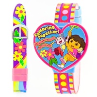 Dora the Explorer Kids' DTE1062T Interchangeable in Pencil Tin Digital Watch Dora the Explorer Kids' DTE1062T Interchangeable in Pencil Tin Digital Watch