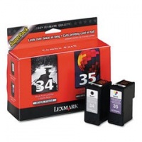 Lexmark 18C0535 High-Yield Black And Color Ink Cartridges - 1 Black and 1 Color Lexmark 18C0535 High-Yield Black And Color Ink Cartridges - 1 Black and 1 Color