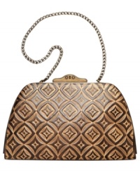 Diamond-embossed and destined to delight, this luxe little lovely from Fossil is a major must-have. Featuring rich leather, signature detailing and slender strap, it's the perfect party purse. Diamond-embossed and destined to delight, this luxe little lovely from Fossil is a major must-have. Featuring rich leather, signature detailing and slender strap, it's the perfect party purse.