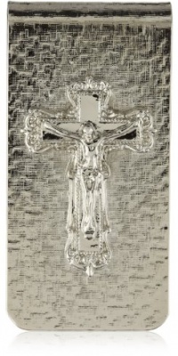 The Vatican Library Collection Silver-Tone Crucifix Money Clip The Vatican Library Collection Silver-Tone Crucifix Money Clip