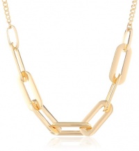 Kenneth Cole New York Modern Monaco Gold Oval Link Necklace, 19 Kenneth Cole New York Modern Monaco Gold Oval Link Necklace, 19