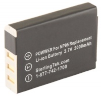 STK's Fuji NP-95 Battery - 2000 mAH for Fujifilm FinePix X100, F30, F31fd, Real 3D W, NP-95 STK's Fuji NP-95 Battery - 2000 mAH for Fujifilm FinePix X100, F30, F31fd, Real 3D W, NP-95