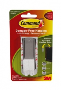 Command Sticky Nail Sawtooth Hanger, 5-Pound Command Sticky Nail Sawtooth Hanger, 5-Pound
