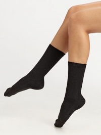 Warm and ultra cozy in delicate wool and soft cashmere blend. Ribbed trimFlat toe seam30% wool/27% viscose/26% polyamide/17% cashmereMade in Germany Warm and ultra cozy in delicate wool and soft cashmere blend. Ribbed trimFlat toe seam30% wool/27% viscose/26% polyamide/17% cashmereMade in Germany