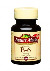 Nature Made Vitamin B-6, 100 mg (100 Tablets) Nature Made Vitamin B-6, 100 mg (100 Tablets)