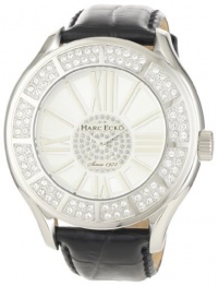 Marc Ecko Men's E15507G2 The Tiani Black Leather Strap Watch Marc Ecko Men's E15507G2 The Tiani Black Leather Strap Watch