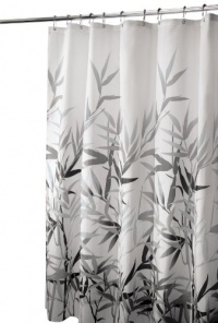 InterDesign Anzu Shower Curtain, Gray InterDesign Anzu Shower Curtain, Gray