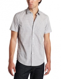 Ben Sherman Men's Short Sleeve 60's Geo Print Woven Shirt Ben Sherman Men's Short Sleeve 60's Geo Print Woven Shirt