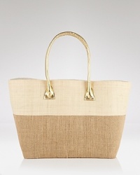Elevate your on-vacation portfolio. Roomy enough for the essentials, mar Y sol's woven sea-grass and raffia tote is beauty of a beach bag. Elevate your on-vacation portfolio. Roomy enough for the essentials, mar Y sol's woven sea-grass and raffia tote is beauty of a beach bag.