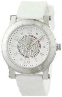 Juicy Couture Women's 1900772 HRH Stainless-Steel Case White Jelly Strap Watch Juicy Couture Women's 1900772 HRH Stainless-Steel Case White Jelly Strap Watch