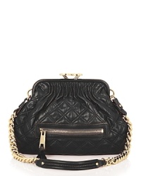Marc Jacobs toughens up this ladylike silhouette with luxe leather in this mini version of the iconic Stam bag. Marc Jacobs toughens up this ladylike silhouette with luxe leather in this mini version of the iconic Stam bag.
