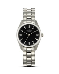 Single or attached: you can still rock a boyfriend watch with this crisp and classic kate spade new york watch, carefully crafted of stainless steel. Baby, it's grand. Single or attached: you can still rock a boyfriend watch with this crisp and classic kate spade new york watch, carefully crafted of stainless steel. Baby, it's grand.