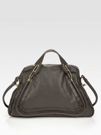 A roomy design with leather-covered rope signature detail in soft vegetal-tanned calfskin. Double top handles, 5 drop Detachable shoulder strap, 16½ drop Zipper closure Inside zipper pocket Cotton lining 20W X 13 1/2H X 4 1/2D Made in Italy A roomy design with leather-covered rope signature detail in soft vegetal-tanned calfskin. Double top handles, 5 drop Detachable shoulder strap, 16½ drop Zipper closure Inside zipper pocket Cotton lining 20W X 13 1/2H X 4 1/2D Made in Italy