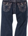 True Religion Baby-girls Infant Billy Jean, Medium Stonewash, 12-18 Months