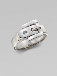 A charming style with belt buckle detail. BrassWidth, about ¼Imported A charming style with belt buckle detail. BrassWidth, about ¼Imported
