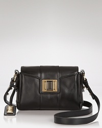 Little in size, big on luxury. This Badgley Mischka mini bag is endlessly versatile, going from desk to dinner with slick, polished ease. Little in size, big on luxury. This Badgley Mischka mini bag is endlessly versatile, going from desk to dinner with slick, polished ease.