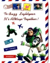 Buzz Lightyear Space Hero Toy Story Disney Airmail Passport Cover ~ Toy Story Movie Rex Dinosaur Stamps
