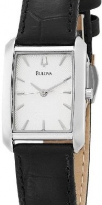 Bulova Women's 96L122 Silver Dial Strap Watch Bulova Women's 96L122 Silver Dial Strap Watch