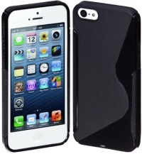 Cimo S-Line Back Case Flexible Cover TPU for Apple iPhone 5 - Black Cimo S-Line Back Case Flexible Cover TPU for Apple iPhone 5 - Black