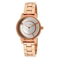 Ted Baker Women's TE4075 Right on Time Rose Gold MOP Dial/Sunray Outer Watch Ted Baker Women's TE4075 Right on Time Rose Gold MOP Dial/Sunray Outer Watch
