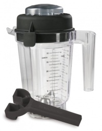 Vitamix Eastman Tritan Copolyester 32-Ounce Container with Lid and Wrench (No Blade) Vitamix Eastman Tritan Copolyester 32-Ounce Container with Lid and Wrench (No Blade)