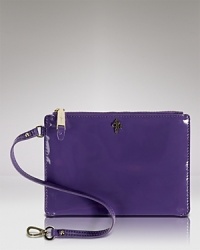 Compact and clip-able. Cole Haan's leather pouch is a petite way to sample the label's signature citified style. Compact and clip-able. Cole Haan's leather pouch is a petite way to sample the label's signature citified style.