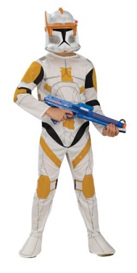 Star Wars Clone Wars Clone Trooper Child's Commander Cody Costume, Medium Star Wars Clone Wars Clone Trooper Child's Commander Cody Costume, Medium