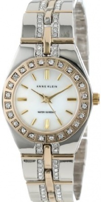 Anne Klein Women's 10-7977MPTT Swarovski Crystal Accented Two-Tone Watch Anne Klein Women's 10-7977MPTT Swarovski Crystal Accented Two-Tone Watch
