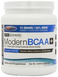 USP Labs Modern BCAA Plus Nutritional-Supplement, Raspberry, 18.89 Ounce USP Labs Modern BCAA Plus Nutritional-Supplement, Raspberry, 18.89 Ounce