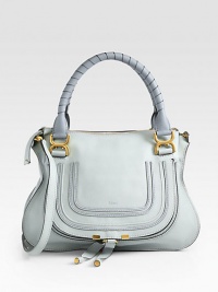EXCLUSIVELY AT SAKS ASH, RUBY AND TEAL. Luxe calfskin defines this contoured crossbody design, finished with tonal stitching for textured appeal.Tennis-wrapped double top handles, 6 drop Adjustable crossbody strap, 17½ drop Top zip closure Hidden open pocket under front flap One inside zip pocket One cell phone pocket Cotton lining 14½W X 11H X 4½D Made in Italy EXCLUSIVELY AT SAKS ASH, RUBY AND TEAL. Luxe calfskin defines this contoured crossbody design, finished with tonal stitching for textured appeal.Tennis-wrapped double top handles, 6 drop Adjustable crossbody strap, 17½ drop Top zip closure Hidden open pocket under front flap One inside zip pocket One cell phone pocket Cotton lining 14½W X 11H X 4½D Made in Italy