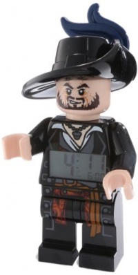 LEGO Kids' 9000317 Pirates of the Caribbean Barbossa Clock & Watch 2-Pack LEGO Kids' 9000317 Pirates of the Caribbean Barbossa Clock & Watch 2-Pack