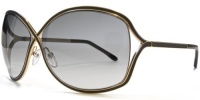Tom Ford Rickie FT0179 Sunglasses - 01B Shiny Rose Gold (Gradient Dark Gray Lens) - 64mm Tom Ford Rickie FT0179 Sunglasses - 01B Shiny Rose Gold (Gradient Dark Gray Lens) - 64mm